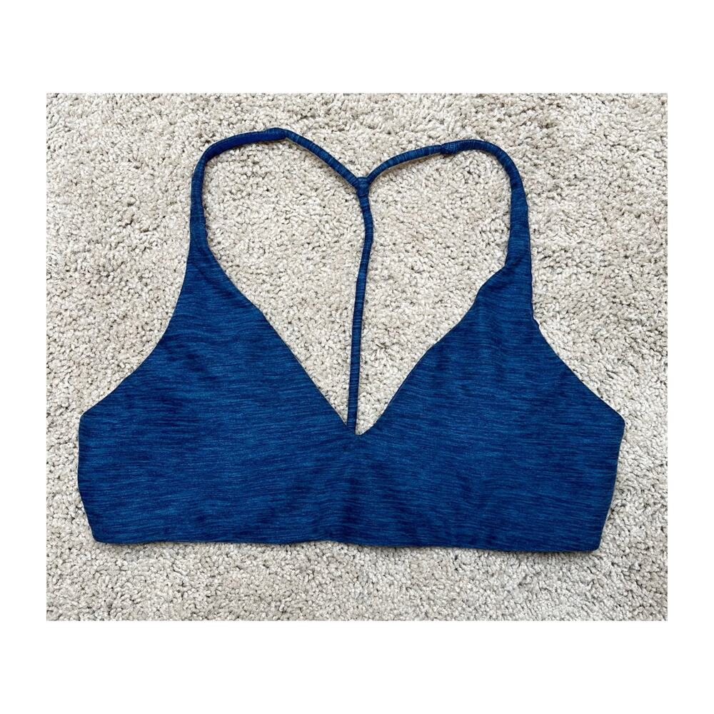 VICTORIA’S SECRET Heathered Navy Bralette Size Medium